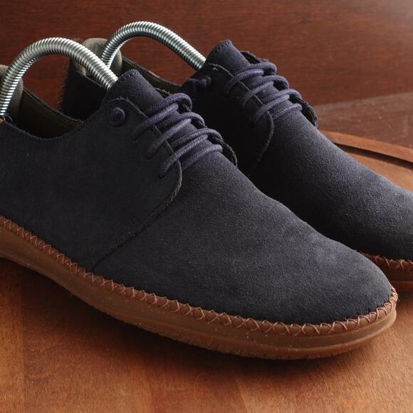 El Naturalista Shoes Unisex SZ SZ EU 41 M7.5 W10 Blue Suede Comfort Minimalist - Picture 5 of 16
